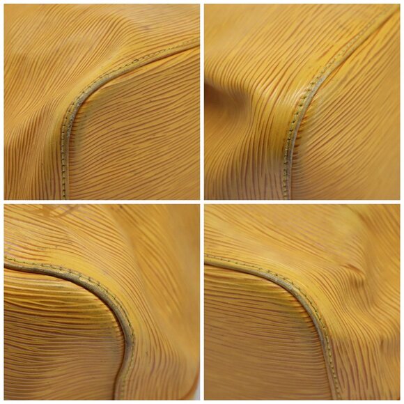 LOUIS VUITTON Epi Petit Noe Shoulder Bag Yellow M44109 LV Auth 104159 - Picture 14 of 16